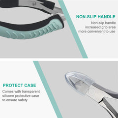 IVON Cuticle Trimmer garde en plastique protégeant la lame.