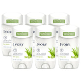 Ivory déodorant sans aluminium en pack de 6, option pratique pour la maison.