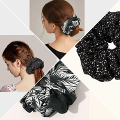Ivyu scrunchie satin multicolore pour assortir vos tenues.