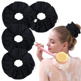 Ivyu serviette cheveux microfibre grande, absorption rapide pour un séchage en douceur.