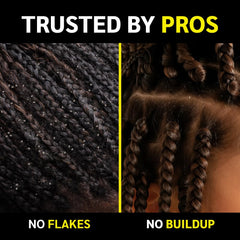 IWELL Signature Loc Star Gel : rendu lisse pour tresses et coiffures nettes.
