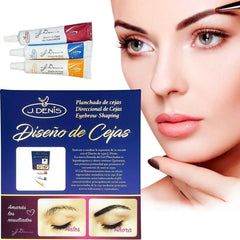 J Denis kit lamination sourcils - flacon crème exclusive pour fini naturel durable