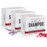 Barre shampoing originale J.R. Liggett's, facile à manier pour cheveux propres et frais.