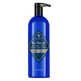 Jack Black Blue Midnight – bouteille 33oz, soin tout-en-un pour corps et cheveux.