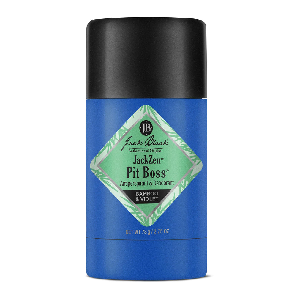 Jack Black Pit Boss JackZen stick-antiperspirant pour une protection quotidienne.