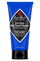 Jack Black Pure Clean: bouteille du nettoyant visage 2-en-1 pour homme, hydratant et purifiant.