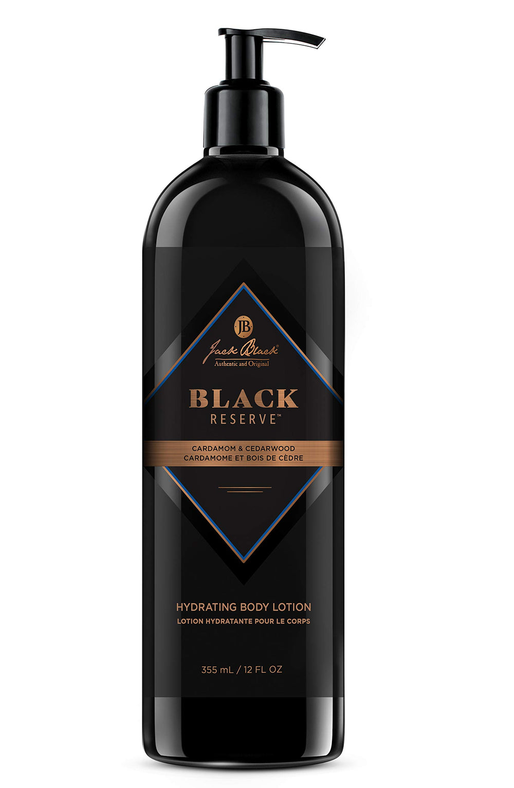 Jack Black Reserve: bouteille élégante et hydratation durable.