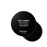 Jack Henry Crème coiffante — emballage élégant et pratique pour application facile