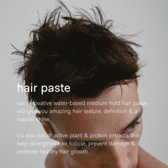 Jack Henry Pâte cheveux homme – formule végétale respectueuse pour cheveux nourris