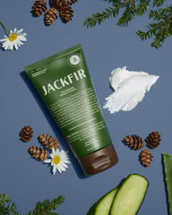 Crème Jackfir Classic: préparation du rasage et barbe propres.