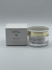 JAFRA Royal Revitalize Crème – bouteille: hydratation riche et veloutée.