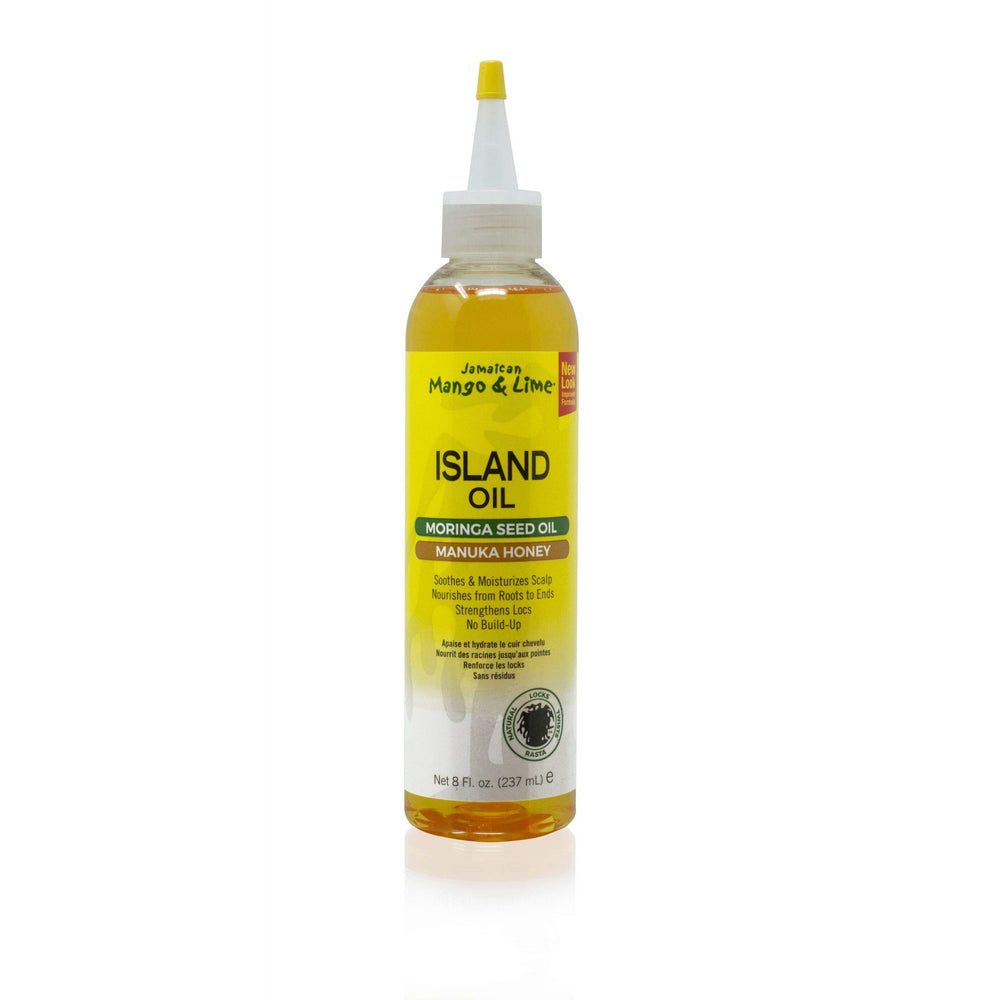 Jamaican Mango Lime Island Oil – bouteille pour cheveux, nourrissant le cuir chevelu.