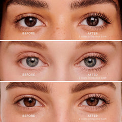Jane Iredale Beyond Lash Mascara application sur les cils avec précision.