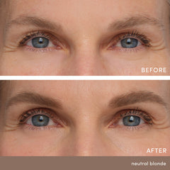 Texture minérale enrichie pour sourcils plus lisses