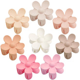 JANFUN pinces cheveux fleurs marguerite grande, maintien fiable pour cheveux épais