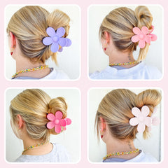 JANFUN pinces fleurs pour maquillage et soins, usage quotidien