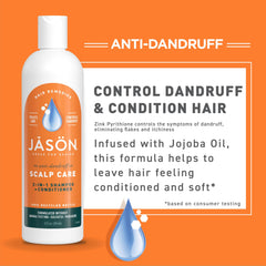 Jason Dandruff Relief application avec conditionneur integre cheveux faciles