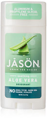 Déodorant Jason Aloe vera sans aluminium, fraîcheur durable.
