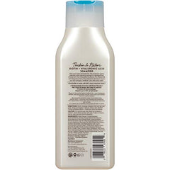Shampoing JĀSÖN Biotine Lavande – Mousse: texture légère pour démêlage facile.