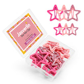 Épingle étoile Y2K JASVERLIN rose petit, touche féminine durable