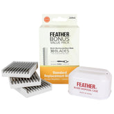 Lames Feather par Jatai pour styling professionnel et précision accrue.
