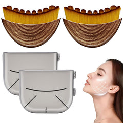 Brosse lymphatique JBSZTH – ensemble 2-pack favorisant le contour du visage et drainage.