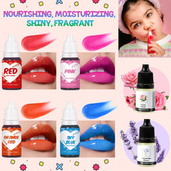 Jcoos kit gloss lèvres sequins pour un fini scintillant unique