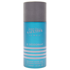 Jean Paul Gaultier Déodorant Spray Homme, flacon tonka-bois, sensation fraîche et longue tenue.