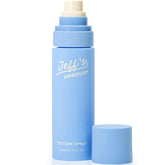 Jeff's Barbershop – texture naturelle et fini mat sur la bouteille.