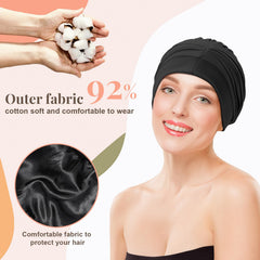 JenPen bonnet satin quatre couleurs offre style et confort pour tous les jours