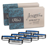 Jeremy's Sprint 3 cartouches de lames en inox pour une coupe nette et durable.