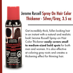 Jerome Russell application brume : application facile sur cheveux fins.