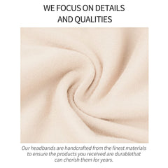 Bandes-cheveux Jesries, design croisé unique pour varier votre style quotidien.