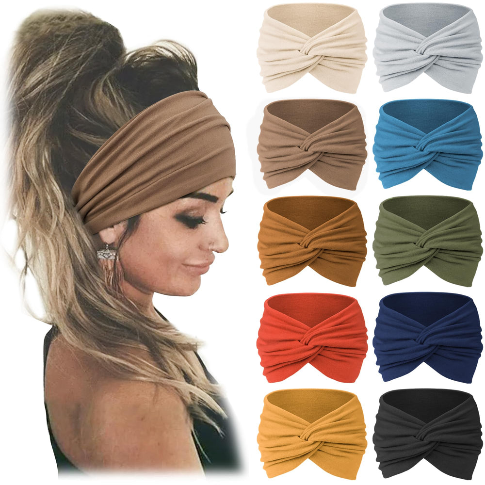 Bandes-cheveux Jesries en 10 coloris, idéales pour assortir vos tenues quotidiennes.