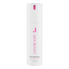 Masque gel post-entraînement JESS BEAUTY pour hydratation rapide et apaisante.