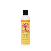 Jessicurl Aloeba Daily Conditioner – bouteille prête pour une hydratation légère des cheveux fins.