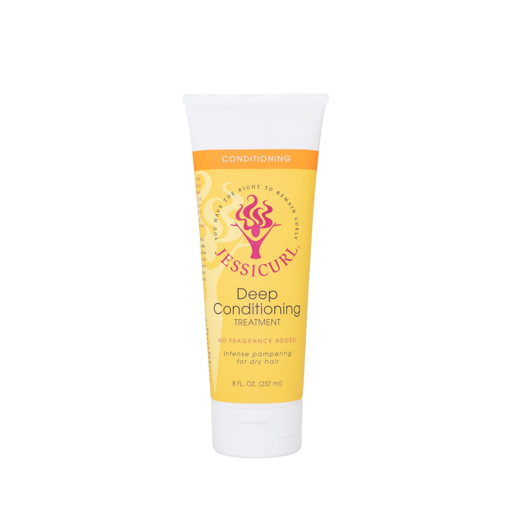 Bouteille Jessicurl – soin profond sans parfum pour hydratation des boucles