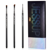 Jessup pinceau eyeliner biseauté pour lignes nettes et précises.