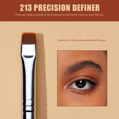 Jessup pinceau eyeliner pour définir la ligne des cils avec précision.
