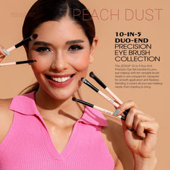 Pinceau contour double-face Jessup, précision ciblée et contourage facilité.