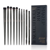 Pinceaux Jessup pour les yeux – ensemble complet pour un maquillage précis et polyvalent.