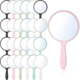 Jetec ensemble 25 miroirs portables avec anse, pratique et polyvalent