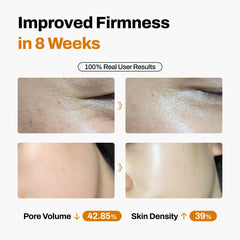 Ingrédients triple-action: peptides, céramides et hyaluronique pour fermeté.