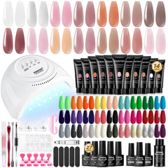 JEWHITENY poly gel 14 couleurs pour une base polyvalente.