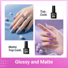 JEWHITENY Poly Gel Kit – base coat pour une fondation durable