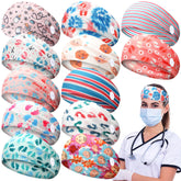 Bandeaux infirmieres Jexine avec boutons pour un confort durable autour des oreilles