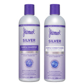 Shampoing violet Jhirmack en flacon violet – neutralise les reflets jaunes.