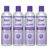 Jhirmack Shampoing violet argent, bouteille montrant le produit pour contrer les reflets jaunis.