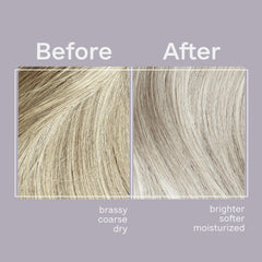 Jhirmack Shampoing violet argent, mousse épaisse prête à nourrir les cheveux gris.