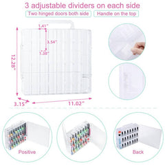 JIASHENG diviseurs réglables, rangement personnalisé pour chaque flacon.